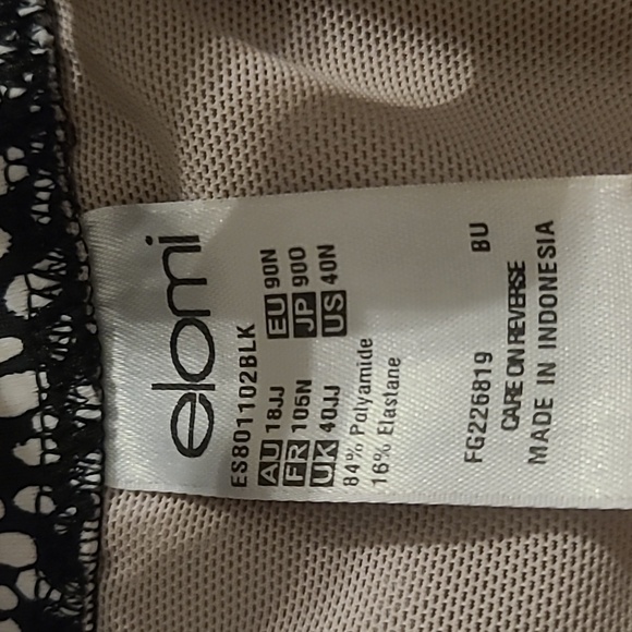 Elomi Pebble Cove Plunge Underwire Bikini Top - Picture 5 of 9